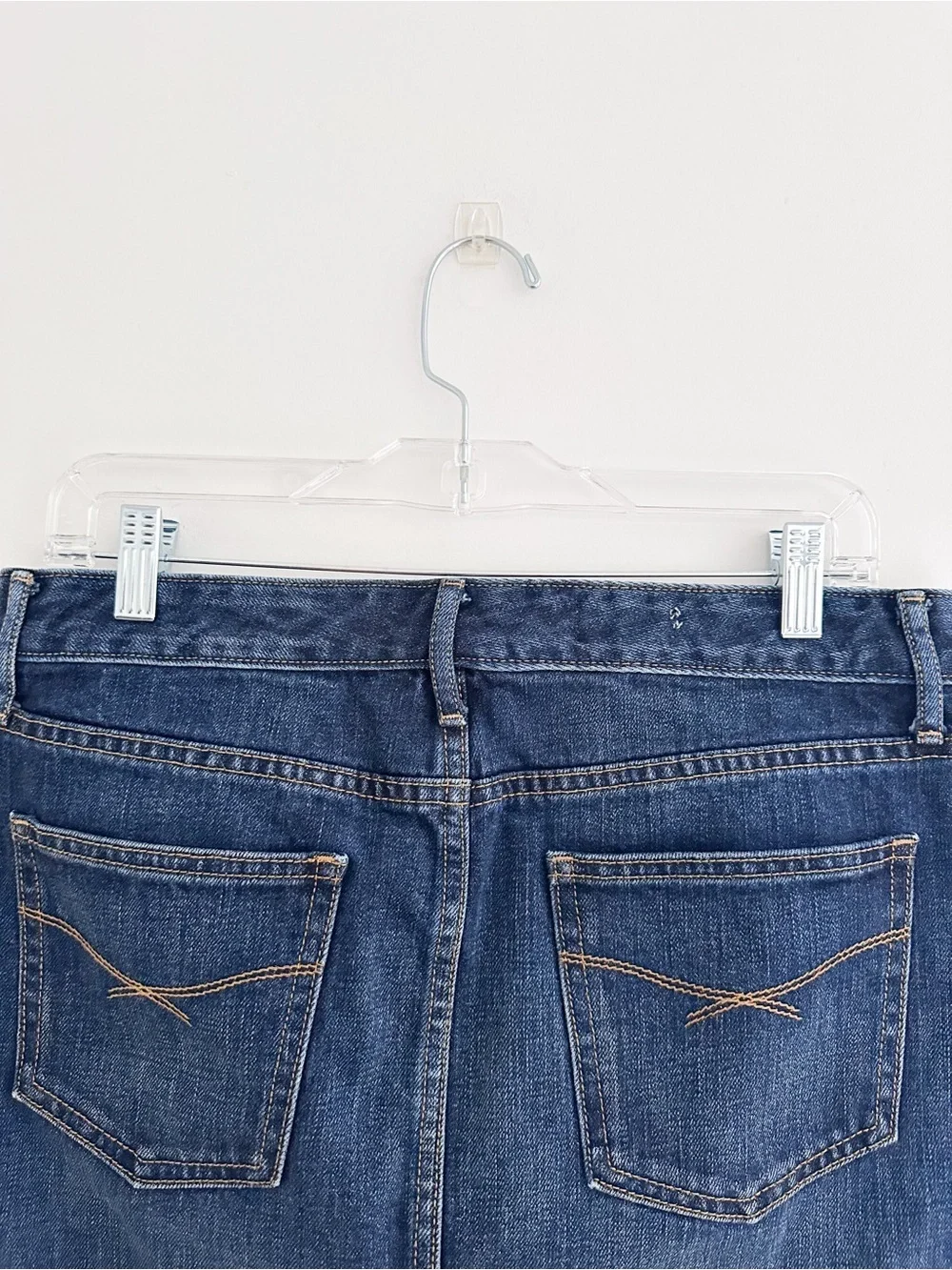 Gap 1969 Jean Mini Skirt Dark Wash Denim 5 Pocket Style Size 10 Y2K Minimalist